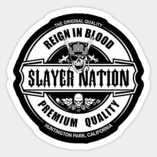 Slayer Nation Sticker